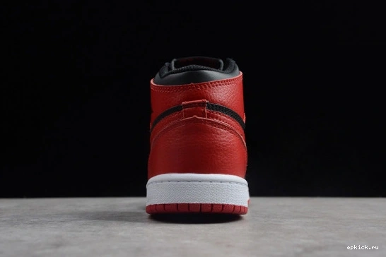 Cheap EP 1 Kid OG Bred Red High Jordan Black Air Banned  555088  555088 001 Kids Retro 001 0428